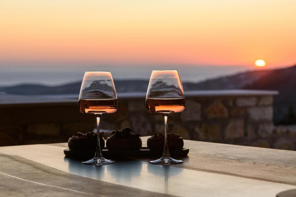 Byzantine Path Villa welcome drink